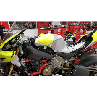 Lackierte Rennverkleidung Carbon TEX Ducati Panigale V4 V4S V4R 2022-2023 - MXPCRV16839