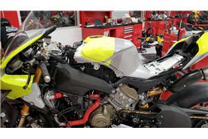 Lackierte Rennverkleidung Carbon TEX Ducati Panigale V4 V4S V4R 2022-2023 - MXPCRV16839