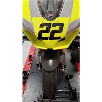 Lackierte Rennverkleidung Carbon TEX Ducati Panigale V4 V4S V4R 2022-2023 - MXPCRV16839