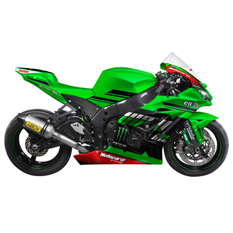 Lackierte Rennverkleidung Kawasaki Zx10R 2016 - 2020 - MXPCRV16849