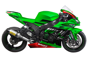 Carene Racing Verniciate Kawasaki Zx10R 2016 - 2020 - MXPCRV16849