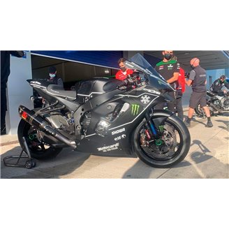 Kawasaki Zx10R 2021 - 2023 Verkleidungen Lackiert + Schrauben, Schnellverschlüsse MXPCRV14207