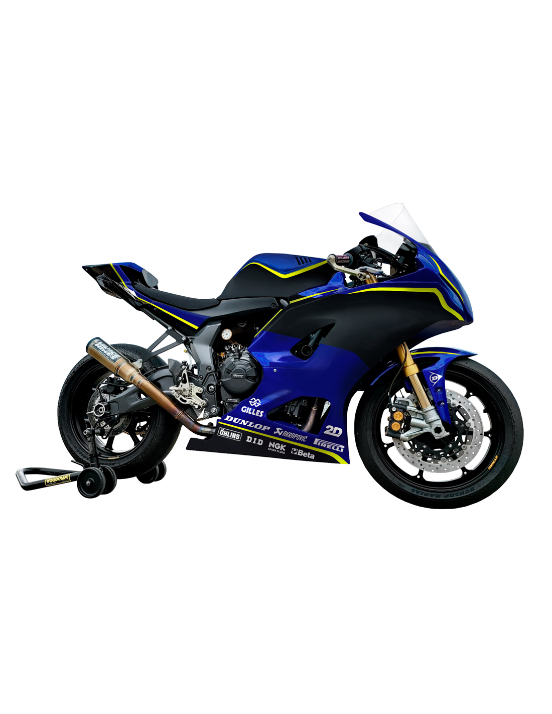Painted Race Fairings Yamaha Yamaha R7 2021 2024 MXPCRV16903