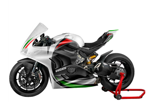 Lackierte Rennverkleidung Carbon TEX Ducati Panigale V4 V4S V4R 2022-2023 - MXPCRV16909