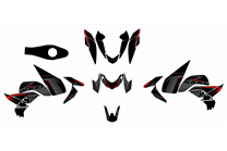 Kit adesivi compatibile con per KAWASAKI Z1000 2007 - 2009 - MXPKAD16253