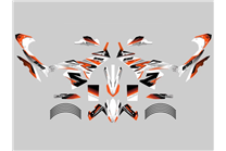 Aufkleber Satz kompatibel mit per KTM 790 Adventure R 2023 - MXPKAD16918