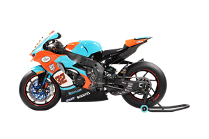 Lackierte Rennverkleidung Kawasaki Zx10R 2021 - 2023 MXPCRV16931