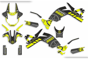 Kit de pegatinas compatible con per Yamaha YXT 660Z TENERE - MXPKAD16932