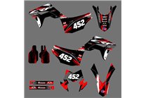 Kit adesivi compatibile con per HONDA CRF 150L 2019 - 2022 - MXPKAD16945