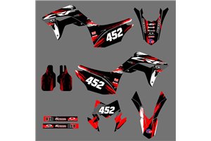 Sticker set compatible with per HONDA CRF 150L 2019 - 2022 - MXPKAD16945