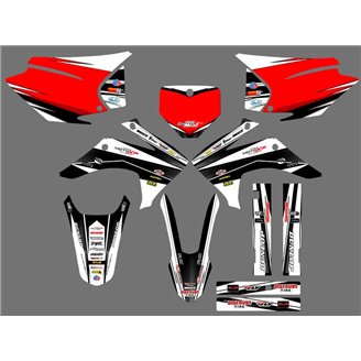 Aufkleber Satz kompatibel mit per HONDA CRF 230 2015 - 2020 - MXPKAD16947