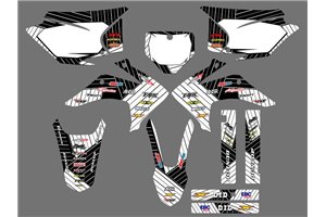 Kit de pegatinas compatible con per HONDA CRF 230 2015 - 2020 - MXPKAD16955