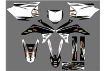 Aufkleber Satz kompatibel mit per HONDA CRF 230 2015 - 2020 - MXPKAD16959