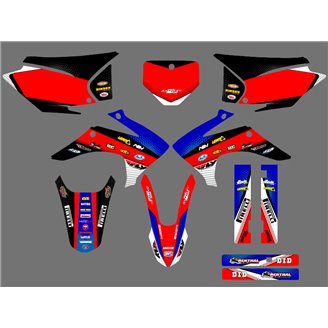 Kit de pegatinas compatible con per HONDA CRF 230 2015 - 2020 - MXPKAD16960