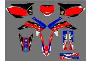Kit de pegatinas compatible con per HONDA CRF 230 2015 - 2020 - MXPKAD16960