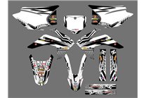 Kit Autocollants compatible avec per HONDA CRF 230 2015 - 2020 - MXPKAD16963