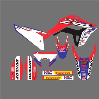 Kit adesivi compatibile con per HONDA CRF 300L 2021 - MXPKAD16969