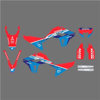 Kit adesivi compatibile con per HONDA CRF 300L 2021 - MXPKAD16971