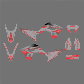 Sticker set compatible with per HONDA CRF 300L 2021 - MXPKAD16973