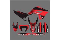 Kit Autocollants compatible avec per HONDA CRF 300L 2021 - MXPKAD16977