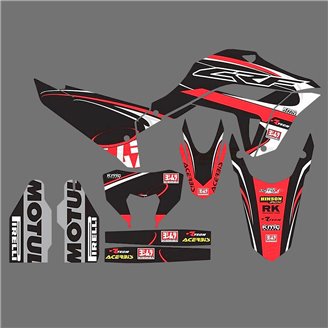 Kit adesivi compatibile con per HONDA CRF 300L 2021 - MXPKAD16979