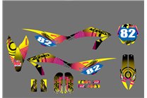 Sticker set compatible with per HUSQVARNA CR 65 2012 - 2015 - MXPKAD16990