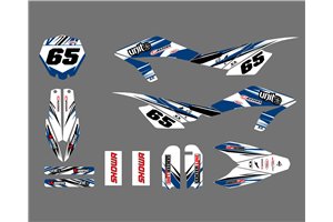Kit Autocollants compatible avec per HUSQVARNA CR 65 2012 - 2015 - MXPKAD16992