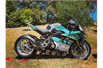 Carene Racing Verniciate Carbon TEX Ducati Panigale V4 V4S V4R 2022-2023 - MXPCRV16909