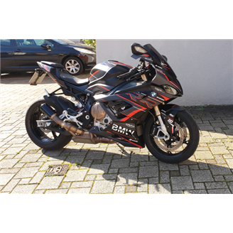Carene stradali in abs verniciate compatibili con BMW M1000RR S1000RR 2019 - 2022 - MXPCAV16145