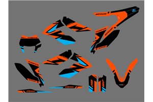 Kit adesivi compatibile con per KTM FREERIDE 250 350 2012 - 2021 - MXPKAD16996