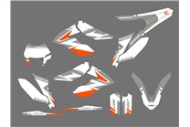 Aufkleber Satz kompatibel mit per KTM FREERIDE 250 350 2012 - 2021 - MXPKAD16999