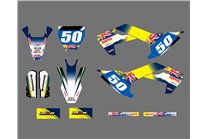 Kit Autocollants compatible avec per HUSQVARNA TC 50 2017 - 2021 - MXPKAD17005