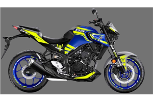 Aufkleber Satz kompatibel mit per YAMAHA MT 03 2020 - 2023 - MXPKAD16131