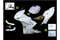 Aprilia RSV 4 2013-2020 / conversión RSV 4 2021 - Juego completo racing 8 piezas - MXPCRD17008