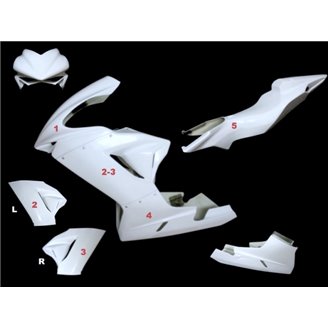 Race Package MV Agusta F3 675 800 : racing fairings + Fasteners + Screws - MXPCRD11605