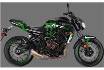 Kit adesivi compatibile con per YAMAHA MT 07 2018 - 2020 - MXPKAD15974