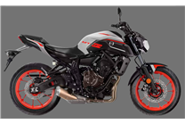 Sticker set compatible with per YAMAHA MT 07 2018 - 2020 - MXPKAD15976