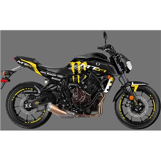 Aufkleber Satz kompatibel mit per YAMAHA MT 07 2018 - 2020 - MXPKAD15833