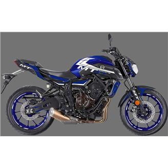 Kit adesivi compatibile con per YAMAHA MT 07 2018 - 2020 - MXPKAD15985