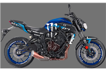 Kit de pegatinas compatible con per YAMAHA MT 07 2018 - 2020 - MXPKAD15986