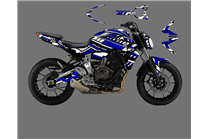 Kit Autocollants compatible avec per YAMAHA MT 07 2015 - 2017 - MXPKAD15394