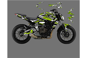 Kit Autocollants compatible avec per YAMAHA MT 07 2015 - 2017 - MXPKAD15396
