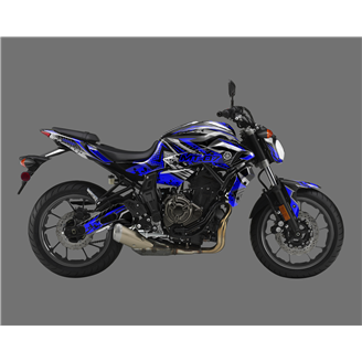 Aufkleber Satz kompatibel mit per YAMAHA MT 07 2015 - 2017 - MXPKAD15397