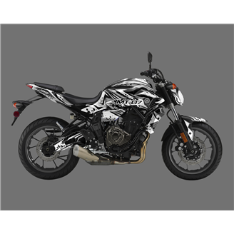 Kit adesivi compatibile con per YAMAHA MT 07 2015 - 2017 - MXPKAD15398