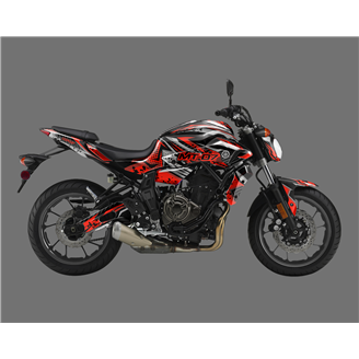 Kit adesivi compatibile con per YAMAHA MT 07 2015 - 2017 - MXPKAD15399