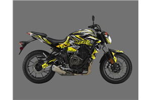 Kit Autocollants compatible avec per YAMAHA MT 07 2015 - 2017 - MXPKAD15400