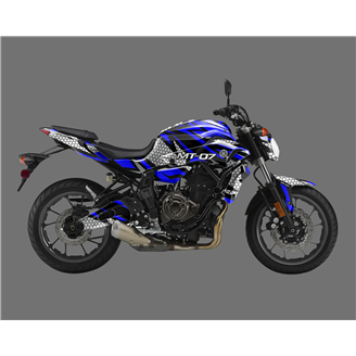 Sticker set compatible with per YAMAHA MT 07 2015 - 2017 - MXPKAD15401