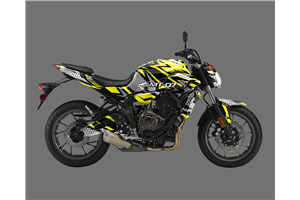 Kit Autocollants compatible avec per YAMAHA MT 07 2015 - 2017 - MXPKAD15402