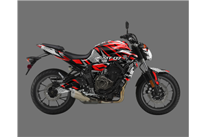 Kit Autocollants compatible avec per YAMAHA MT 07 2015 - 2017 - MXPKAD15403