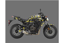 Aufkleber Satz kompatibel mit per YAMAHA MT 07 2015 - 2017 - MXPKAD15406